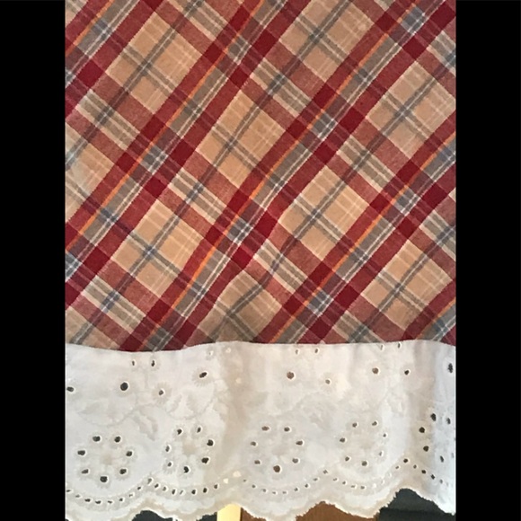 OC by Oleg Cassini Flirty Dress sz 4 eyelet Lace - Picture 6 of 7